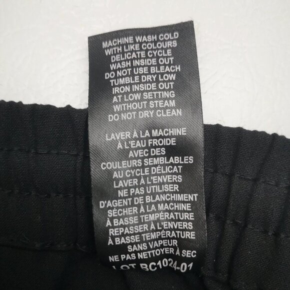 Rachel Rachel Roy Ladies Size Medium Black w/ White Stripes Track Pants - Picture 5 of 10